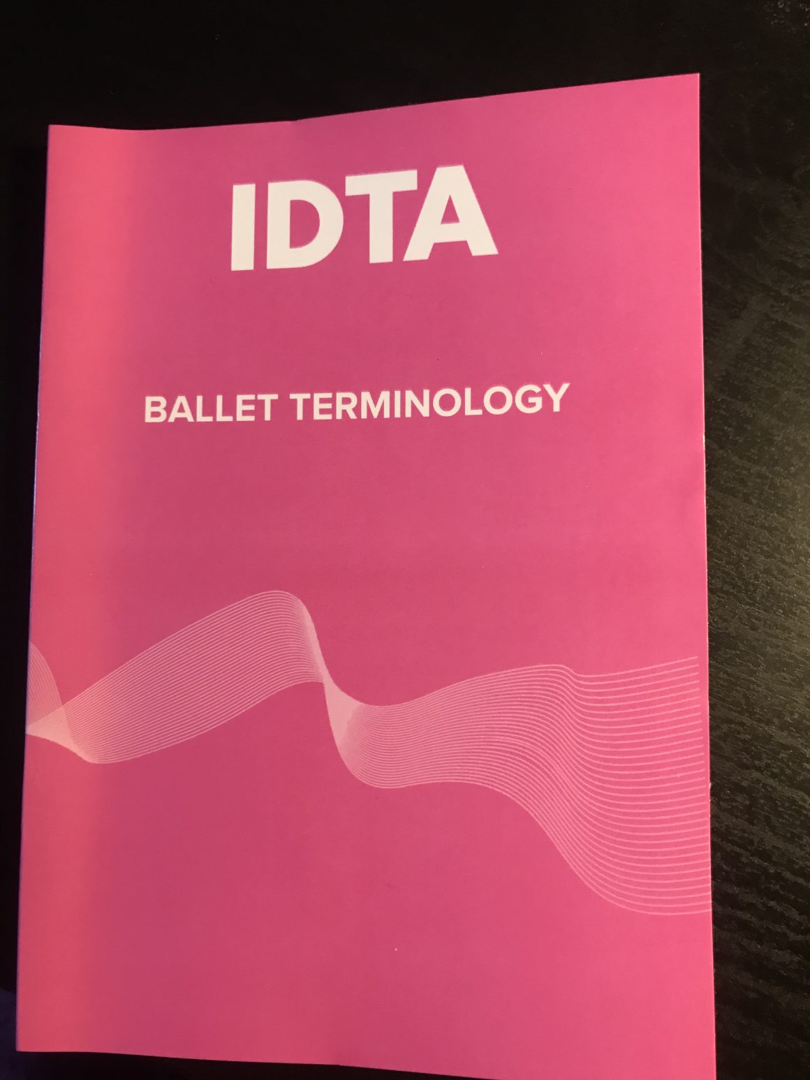 Ballet Terminology Books